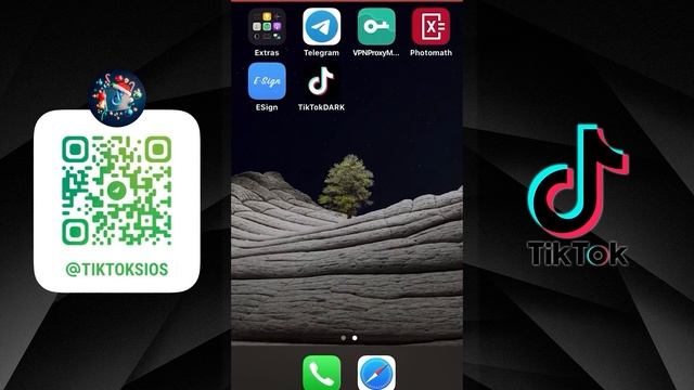 Скачать новый ТикТок на айфон без Скарлет !