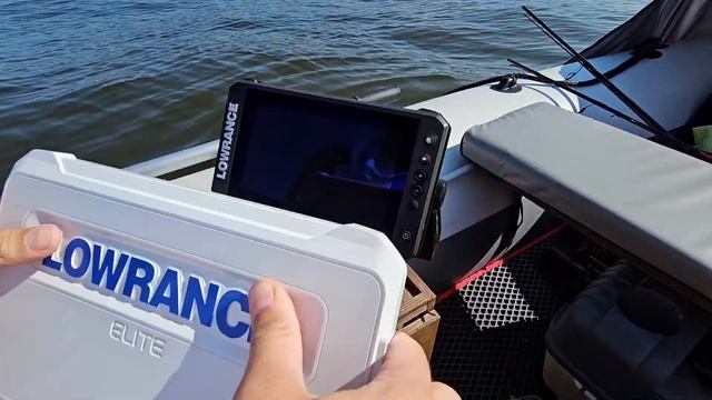 Быстросьемный козырёк для Lowrance Elite FS9