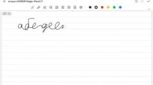 Отзыв на Honor magic pencil 3