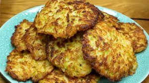Нежнейшие кабачковые оладьи