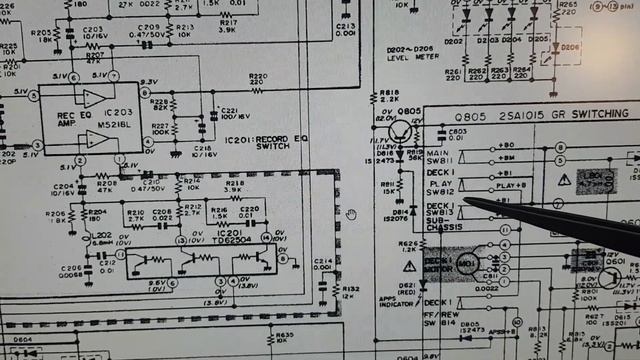 Sharp Qt-88 Qt-89 Qt-90 ИНТЕРЕСНАЯ неисправность , ремонт