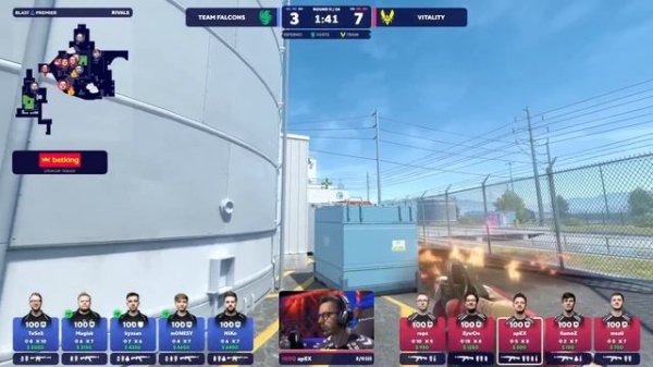 Falcons проти Vitality | Карта 5 | BLAST Rivals 2025 Season 1