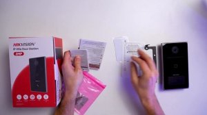 Вызывная панель ip домофона Hikvision DS-KV6133-ME1 для дома и офи