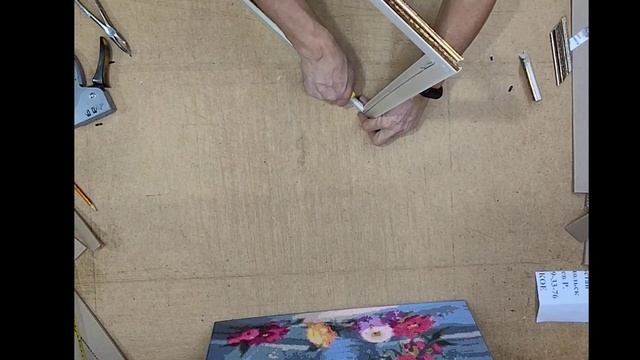 картина на подрамнике не входит в багетную рамку