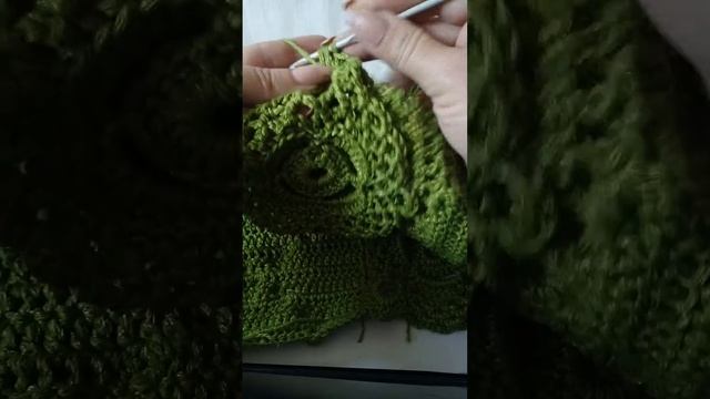 Как ввязать мотив в изделие (часть 1) смотреть онлайн
