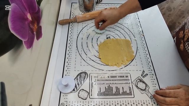 Песочное печенье с зефирной прослойкой! Делайте сразу