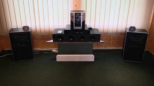 Самодельная центральная колонка на динамиках РАДИОТЕ смотреть онлайн