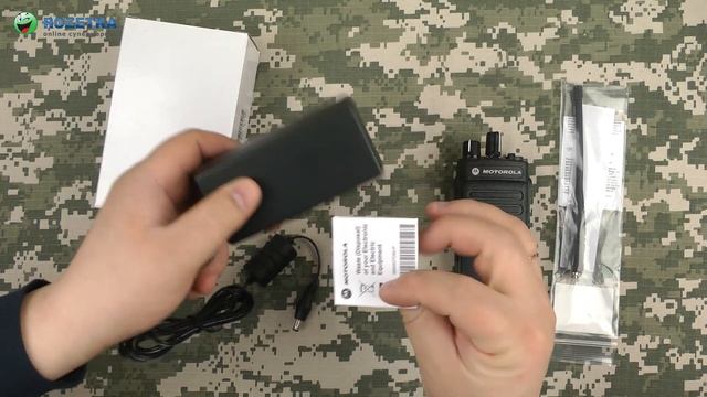 Распаковка Motorola DP2400 смотреть онлайн
