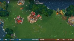 #lego_kk  vs #Player3abe в игре #warlegends rts game