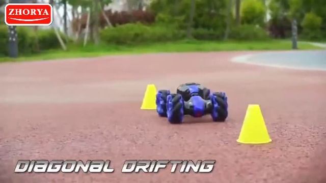 Машина перевертыш на р/у, разворот на 360 градусов, упра?