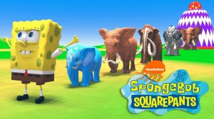 Мультики для детей про слоников. Детские мультики про животных. Мультики про Спанч Боба