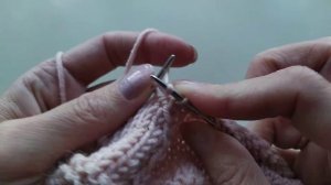 убавки с центральной петлей