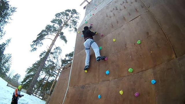 2.Скалолазание в Нашем кафе (Башня экстрим) 19.03.2017