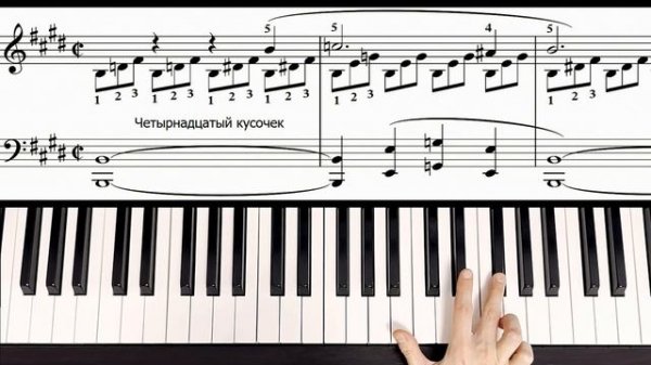 Лунная Соната — Урок №2 🎹 Как Играть На Пианино (Обуч?
