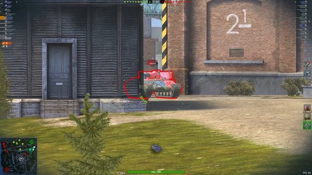 WAFFEN F1.0 - ЛЕГЕНДАРНЫЙ ТАНК ПОЯВИЛСЯ В BLITZ! ТЕСТ И РАЗБОР ?