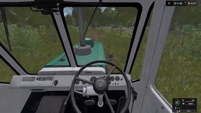 Farming Simulator 17.Карта***** Бухалово*****.Серия 6.Подбор соломы.