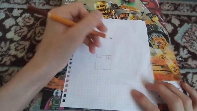 Как нарисовать нубика из майнкрафта. смотреть онлайн