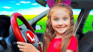 Детская песенка про машинки  / Мы в машине – Песенка про безопасность и Правила поездки в Машине