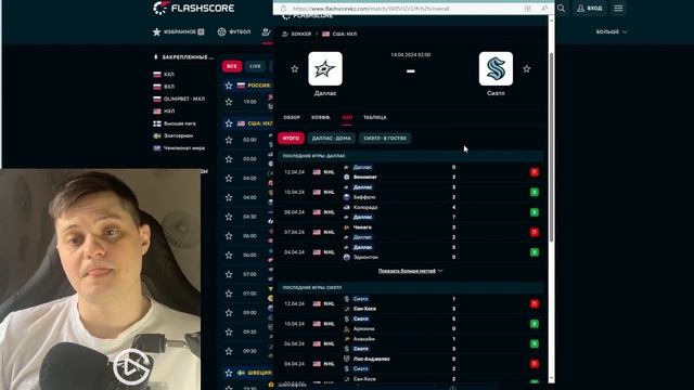 ПРОГНОЗ НА НХЛ ● ВАШИНГТОН - ТАМПА-БЭЙ ● ДАЛЛАС - СИЭТЛ