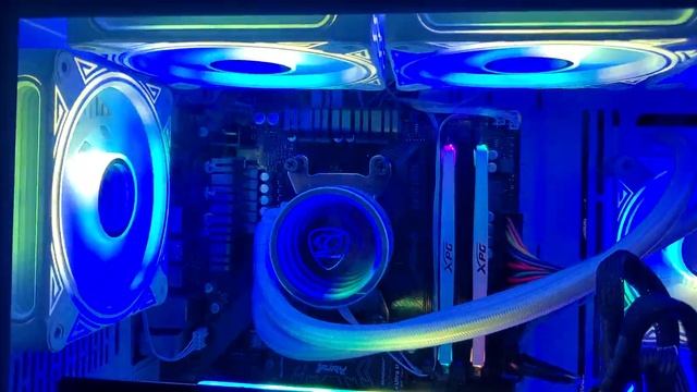 RTX 3080 Ti + Ryzen 5 5600 бело-черная сборка ПК