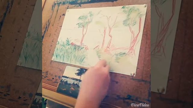 Рисую природу)) смотреть онлайн