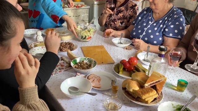 Рождественский курник из печки. Вкуснотища!