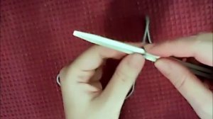 Наборный ряд при вязании спицами