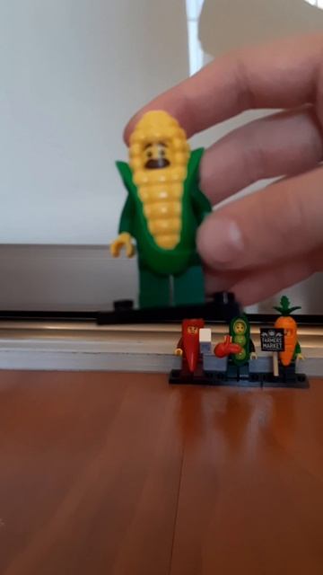 LEGO Minifigures Костюмы овощей 🙃 🥕 🌽 🌶