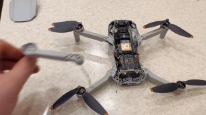 "Ремонт дрона DJI Mini 2 после падения, полный разбор!