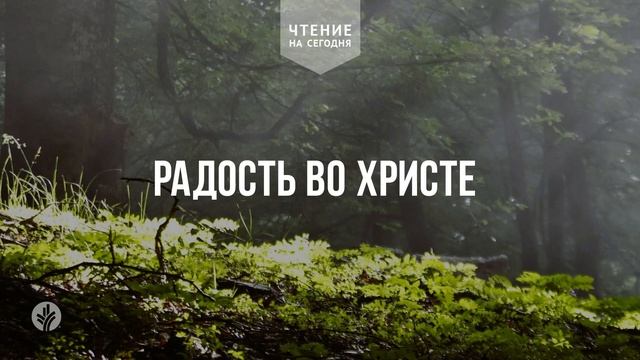 РАДОСТЬ ВО ХРИСТЕ | Ежедневное христианское чтение | 20