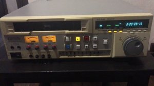 Видемагнитофон Panasonic-AG 8700 Проверка часов наработки