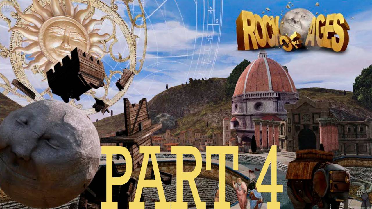 Прохождение игры - Rock of Ages (без комментариев)