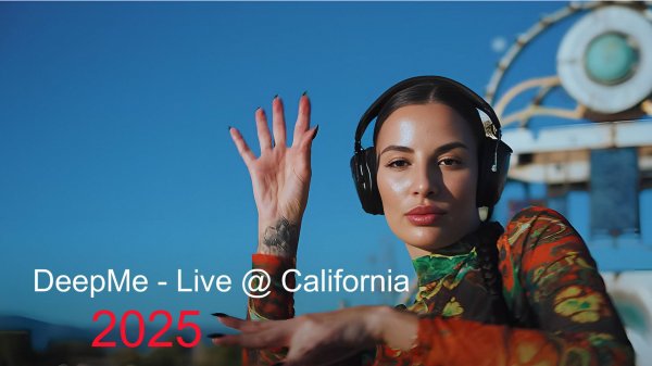 DeepMe - Live _ Burning Man_ California _ Melodic Techno _ Progressive House 4k Dj Mix 2025(1080P_HD