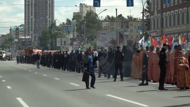Русская Община Новосибирска участвовала в юбилейном 25-м Крестном ходе#новости #россия #русские смотреть онлайн