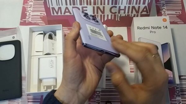 Телефон Xiaomi Redmi Note 14 Pro (Глобальная версия ) с AliExpress