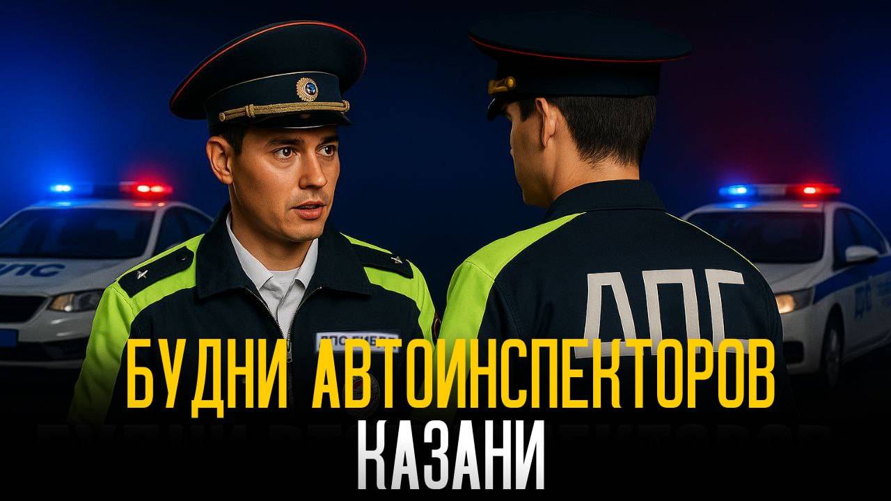 Как устроен рабочий день инспектора ГИБДД Казани смотреть онлайн