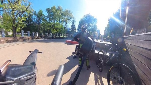 Покатухи по Таганрогу на Syccyba Impulse Pro (EKX x21) (Тест Insta360 X3)