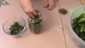 Рецепт заготовки из ОГУРЦОВ «Ажурные огурчики» - 7 дач