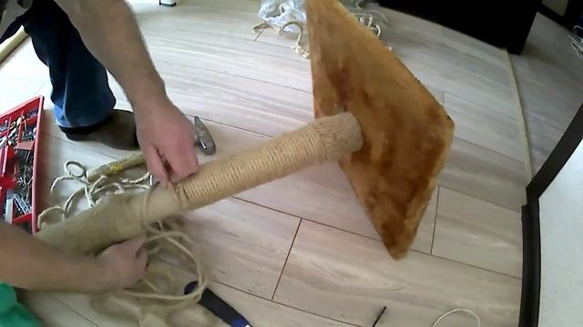 Ремонт когтеточки для кошки. смотреть онлайн