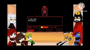 Реакция Underfell на Underfell Catastrophe