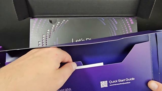 Intel ARC B580 Battlemage Limited Edition распаковка