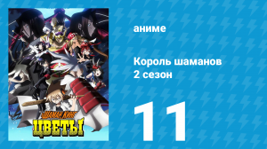Король шаманов: Цветы 11 серия «Чёрная Дева!» (аниме-сериал, 2024)