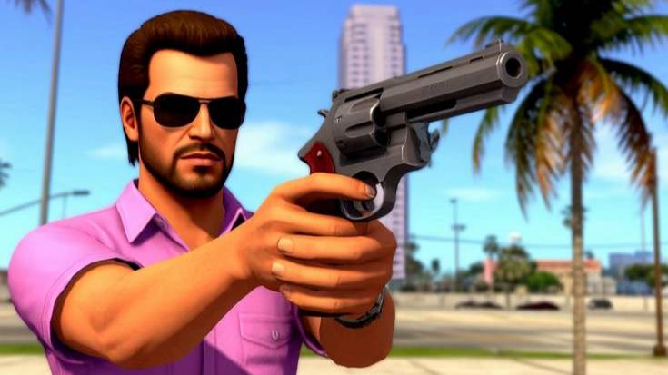 Мой мод - суперпулемёт GTA Vice City Nextgen Edition 8