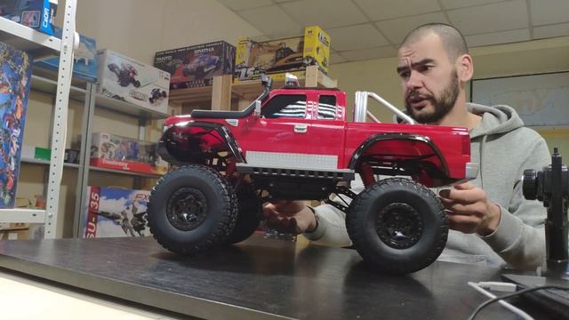 Монстр трак MZ-2855 Climbing Car (1100мАч LiIon) 4WD EP 1:8