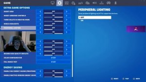 ТУЗ ПОКАЗАЛ НАСТРОЙКИ В ФОРТНАЙТ