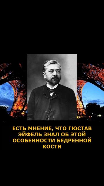 Эйфелева башня и бедренная кость человека: что общего? #интересно #строительство #париж смотреть онлайн
