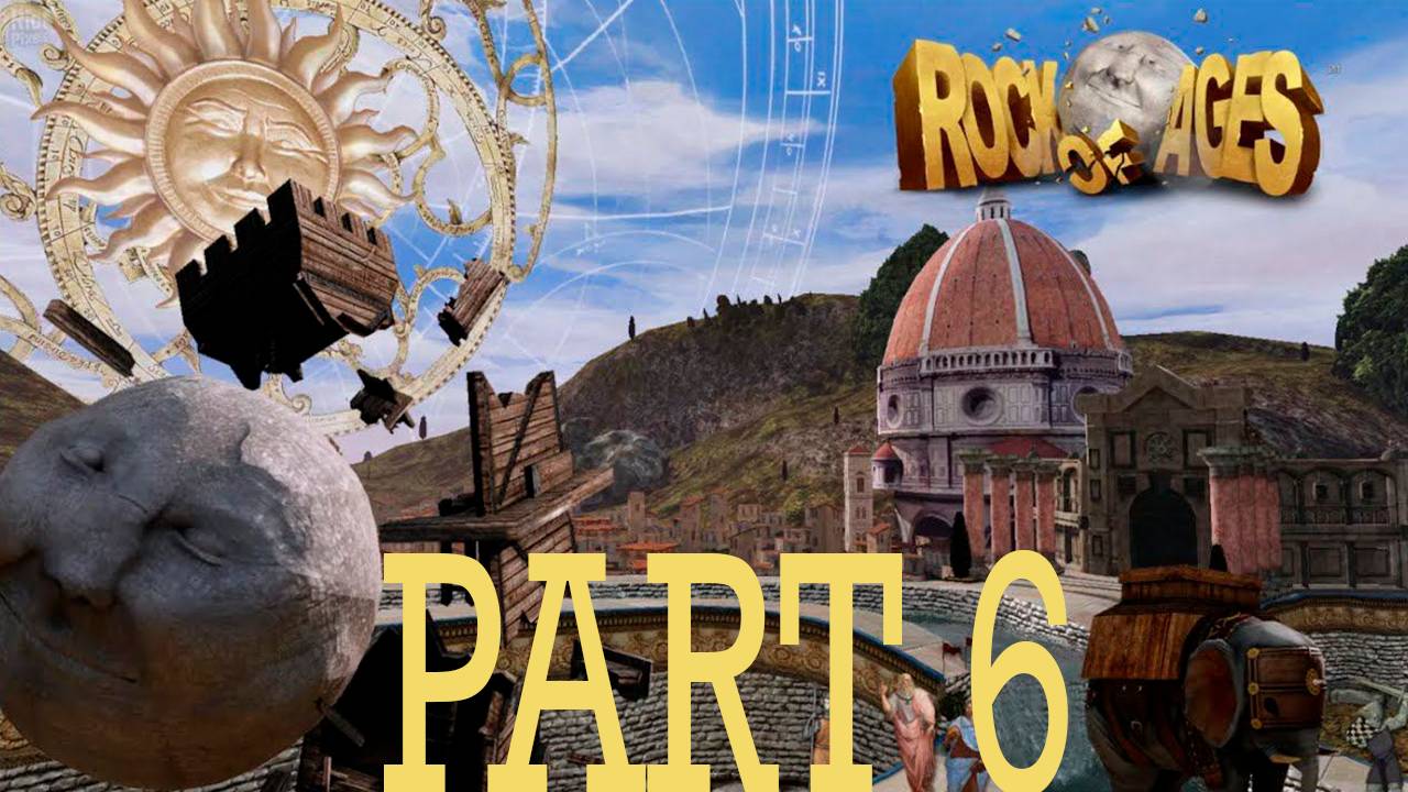 Прохождение игры - Rock of Ages (без комментариев)