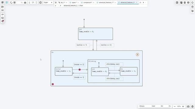 Разработка управляющей логики с использованием конечных автоматов в Engee смотреть онлайн