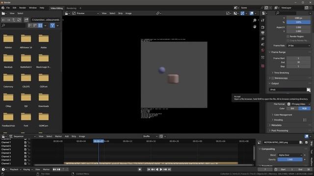 08-2 Creating Video Files Using Rendered Data