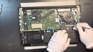 Ноутбук Asus VivoBook 15 K513E розбірка та заміна акумулятора